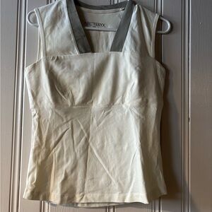 Arc'teryx White and Gray Women's Top